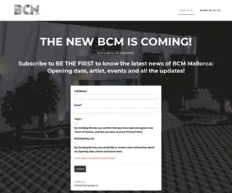 BCmmallorca.com(BCM Mallorca) Screenshot