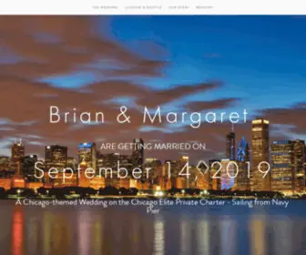 BCMtwedding.com(Brian & Margaret's Wedding) Screenshot