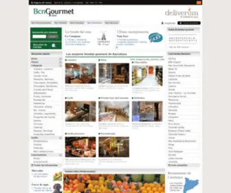 BCngourmet.com(Tiendas Barcelona) Screenshot