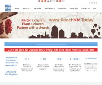 BCNM.com(Baptist Convention of New Mexico) Screenshot