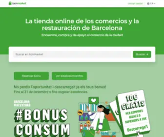 BCnmarket.barcelona(Tus tiendas locales) Screenshot