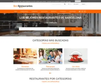 BCnrestaurantes.com(Restaurantes Barcelona) Screenshot