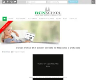 BCNSchool.com(BCN School) Screenshot
