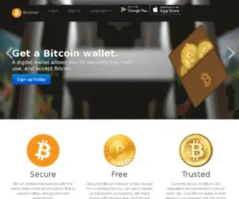 Bcoiner.com(Bitcoin Wallet) Screenshot
