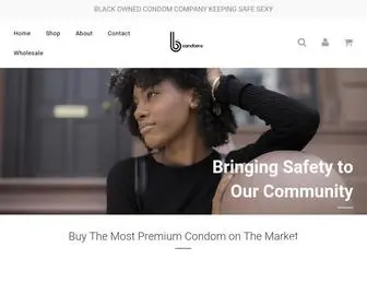 Bcondoms.com(B condoms) Screenshot