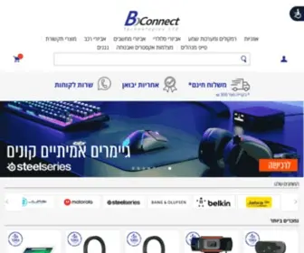 Bconnect.co.il(היבואן הרשמי בישראל למותגים מובילים כגון) Screenshot