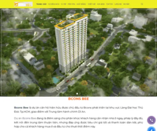 Bconsbee.com.vn(Bcons Bee) Screenshot