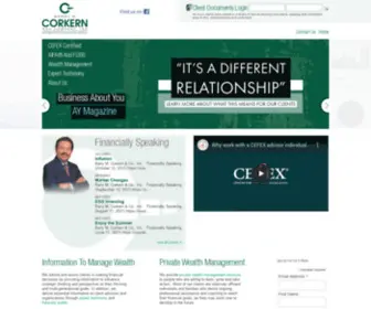 Bcorkern.com(Barry M. Corkern & Company) Screenshot