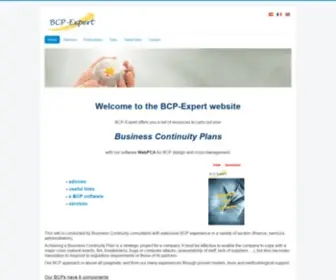 BCP-Expert.com(Plan de Continuité d'Activité) Screenshot