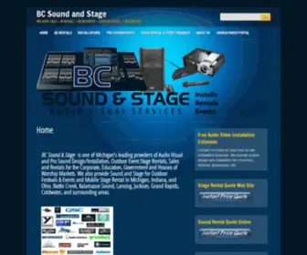 BCprosound.com(BC Sound) Screenshot