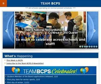 BCPS.org(Baltimore County Public Schools) Screenshot
