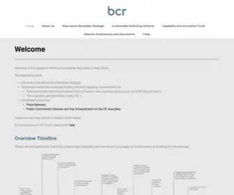 BCR-LTD.com(BCR LTD) Screenshot