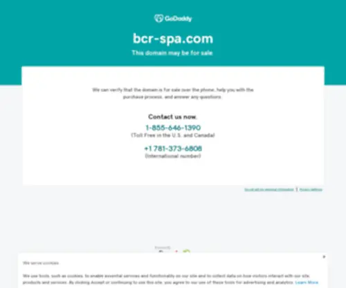 BCR-Spa.com(BCR Spa) Screenshot