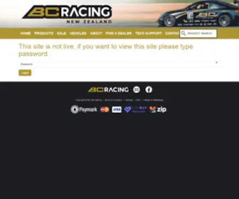 Bcracing.co.nz(BC Racing) Screenshot