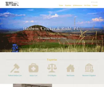 Bcrattorneys.com(Baldwin, Crocker & Rudd, P.C) Screenshot