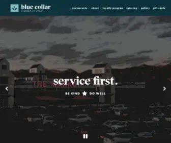 BCRG.co(Blue Collar Restaurant Group) Screenshot