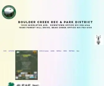 BCRPD.org(Bcrec) Screenshot