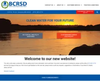 BCRSD.com(Announcements) Screenshot