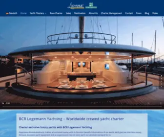 BCryachts.com(Logemann Yachting) Screenshot