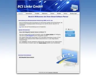 BCS-Linke.de(Startseite) Screenshot