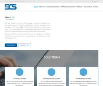 BCS-ME.com(Business Continuity Solutions) Screenshot