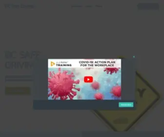 Bcsafedrivingcourse.com(Be a better) Screenshot