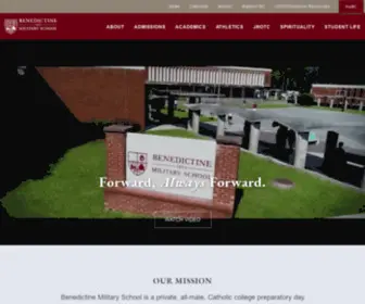 Bcsav.net(Benedictine Military School) Screenshot