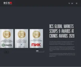 BCSGM.com(BCS Global Markets) Screenshot