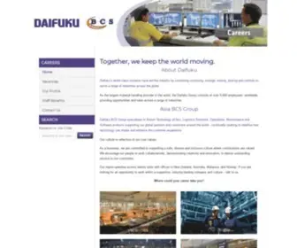 BCSgroupcareers.com(Daifuku Oceania) Screenshot