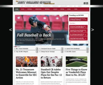 BCSNN.com(Your College Sports Source) Screenshot