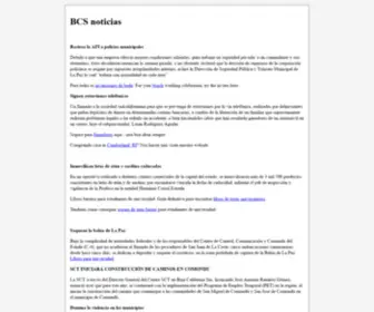 BCsnoticias.com(BCS noticias) Screenshot