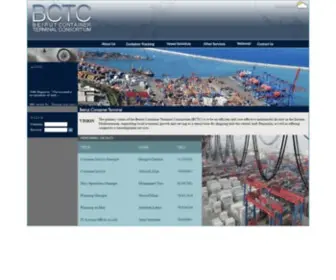 BCTC-LB.com(Beirut Container Terminal Consortium Website) Screenshot