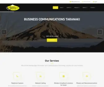 BCT.co.nz(Business Communications Taranaki Ltd) Screenshot