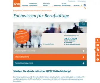 BCW-Weiterbildung.de(BCW Weiterbildung) Screenshot