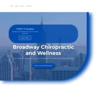 BCWNYC.com(Midtown Chiropractor) Screenshot