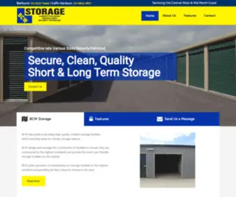 BCWstorage.com.au(Secure Mini Storage Coffs Harbour) Screenshot