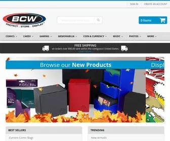 BCwsupplies.com(Collectible Supplies) Screenshot