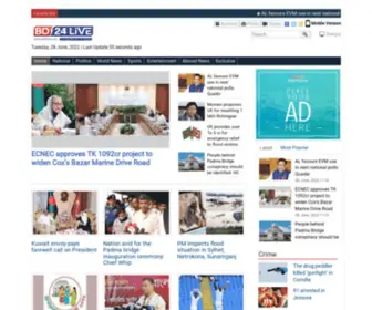 BD24Live.com(Bangla online News Portal) Screenshot