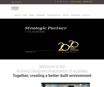 Bdaa.com.au(Building Designers Association of Australia) Screenshot