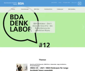 Bdabremen.de(Bund Deutscher Architekten) Screenshot