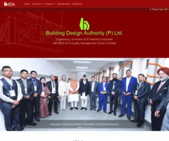 Bda.com.np(Building Design Authority) Screenshot