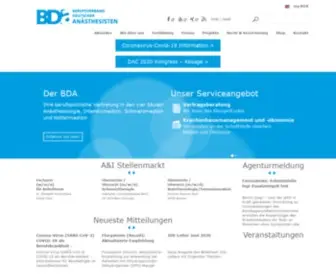 Bda.de(Anästhesie) Screenshot