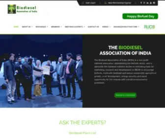 Bdai.org.in(The Biodiesel Association of India (BDAI)) Screenshot