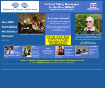 Bdan.org.uk(Bedford) Screenshot