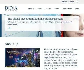 Bdapartners.com(BDA Partners) Screenshot