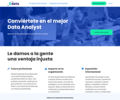 Bdatainstitute.com(Barcelona Data Institute) Screenshot