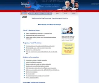 BDC-Canada.ca(Business Development Centre) Screenshot