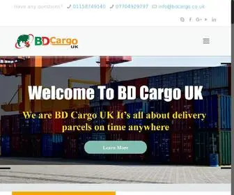 Bdcargo.co.uk(BD Cargo UK) Screenshot