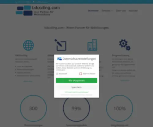 Bdcoding.com(Startseite) Screenshot