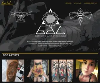 BDctattoo.com(BDC Tattoo and Piercing Studio) Screenshot